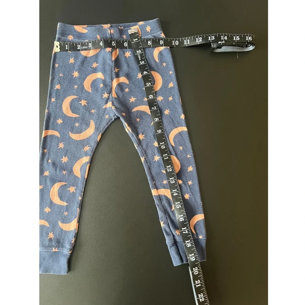 Old Navy Toddler Boys Girls 3T Pajama Pants Navy Blue Moon Star Celestial (1060)